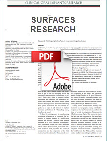 adin surfaces research